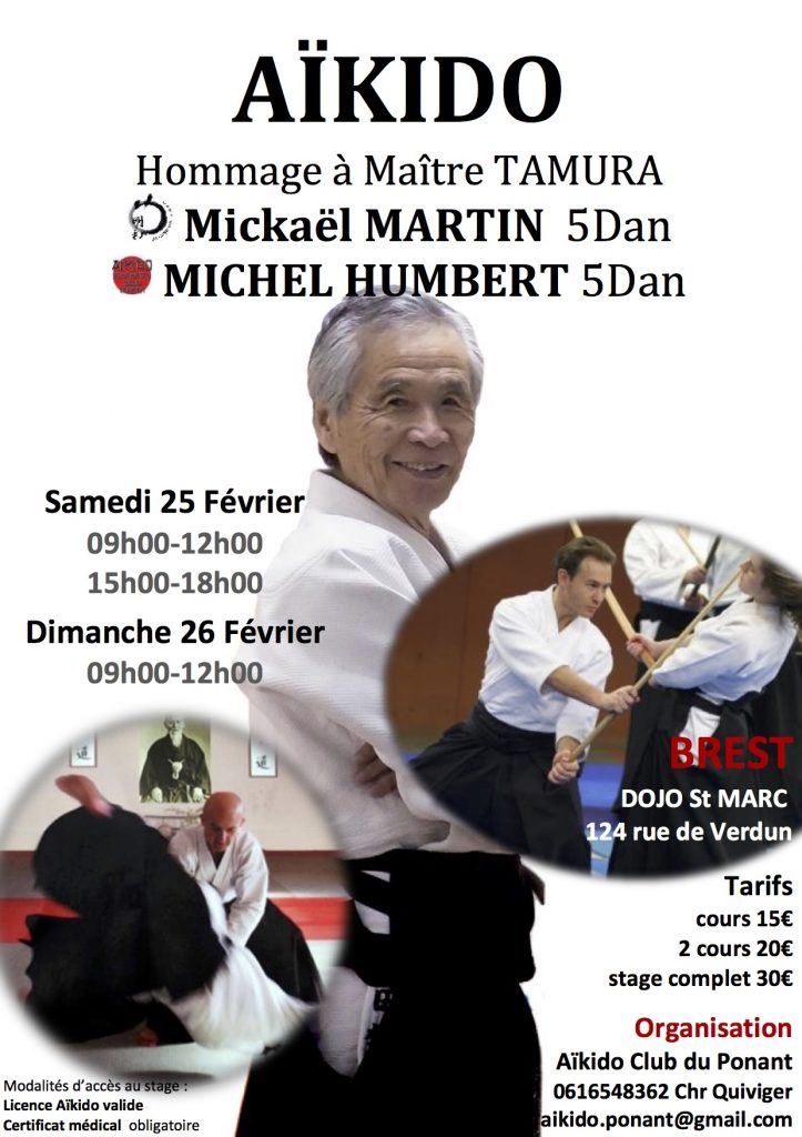 Stage Hommage Tamura Shihan